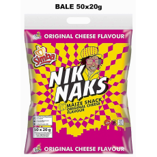 Nik Naks - Bale of 50 x 20g